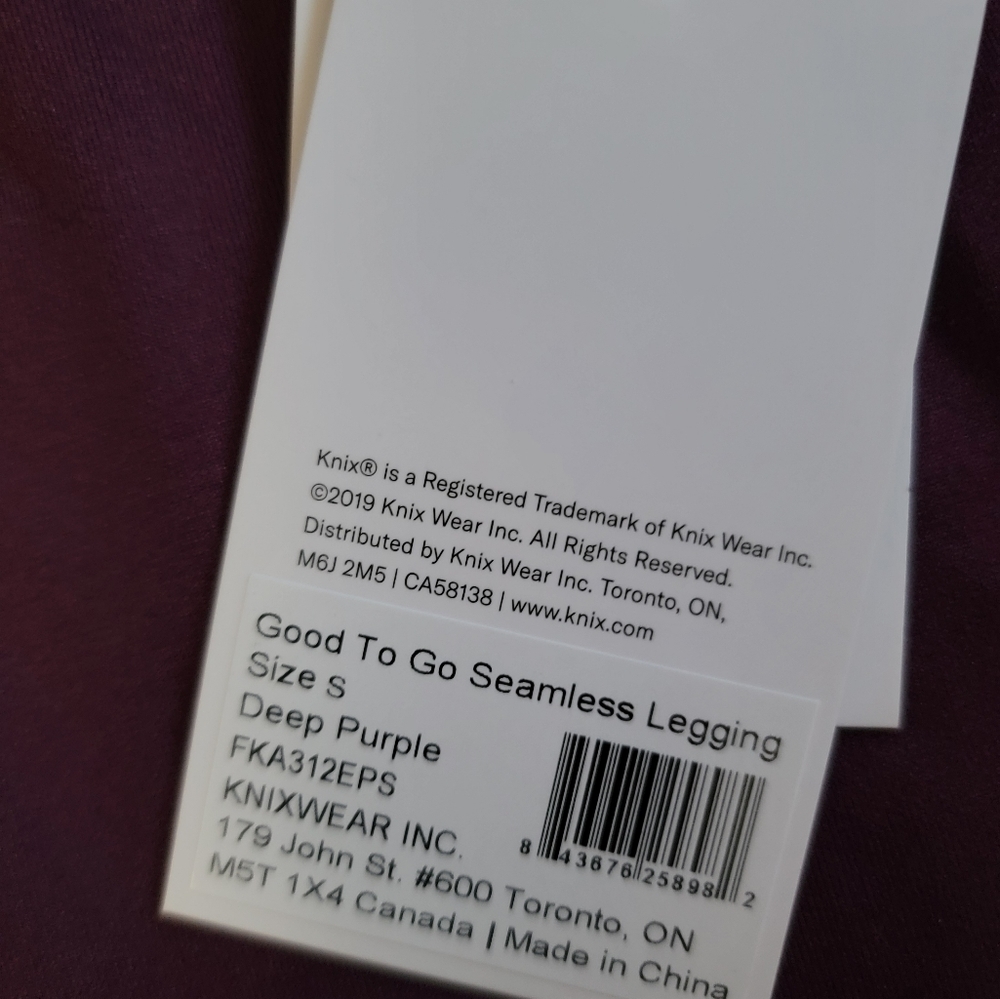 Knix Good To Go Seamless Leggings size small - Picture 4 of 7